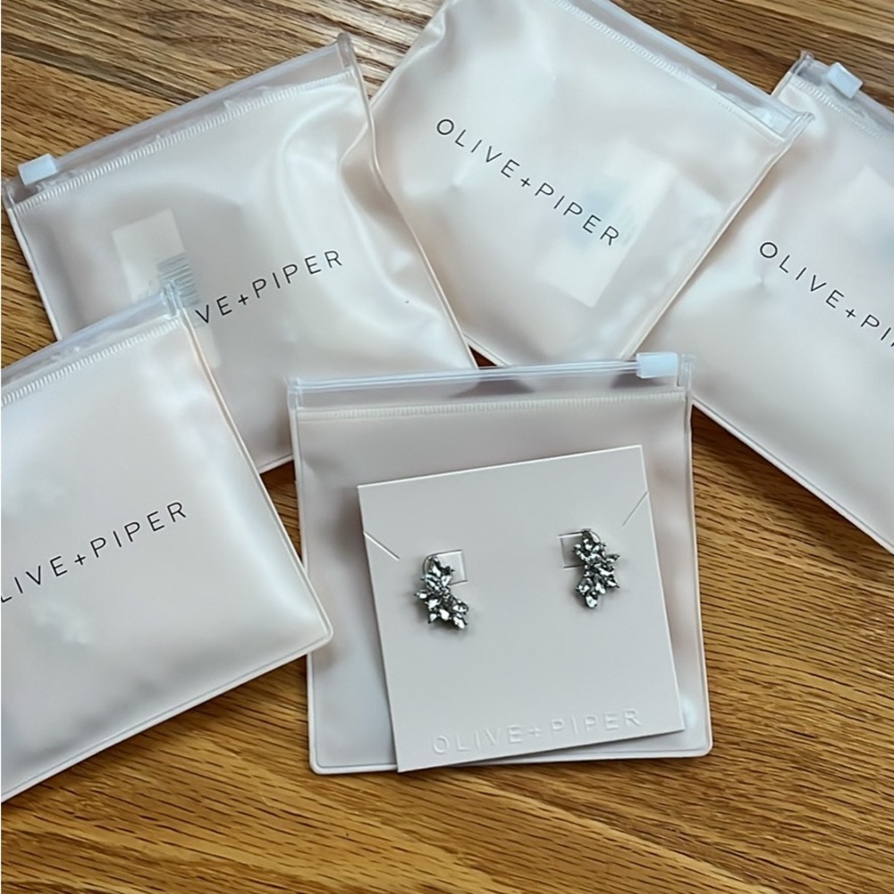 Olive + Piper Silver Earrings